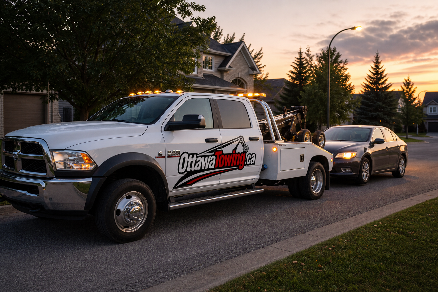 Tow truck service Ottawa roadside assistance for roadside assistance