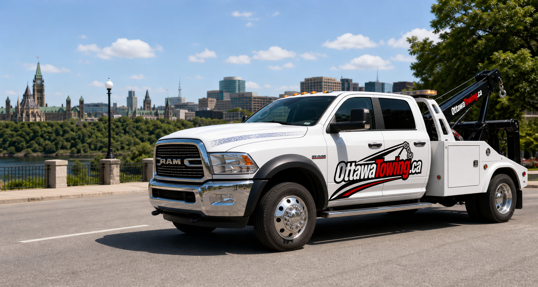 Tow truck service Ottawa roadside assistance for roadside assistance